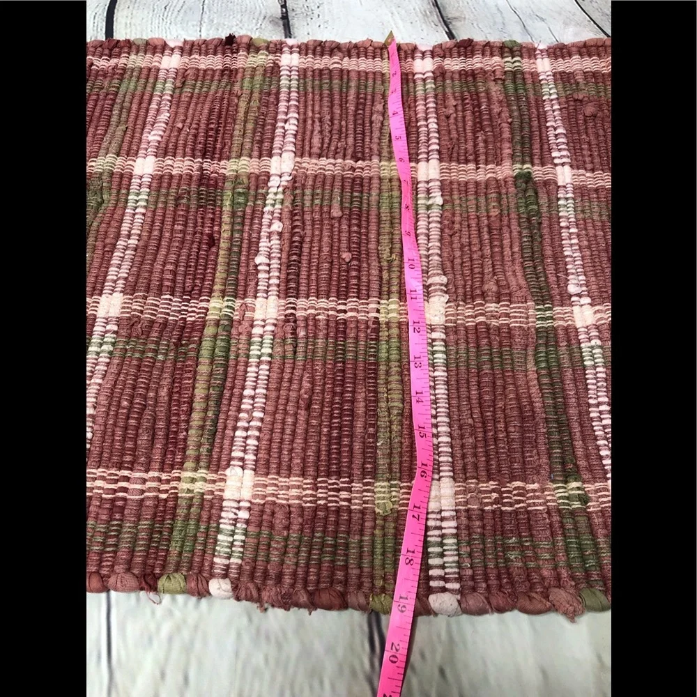 Distressed Throw Rug